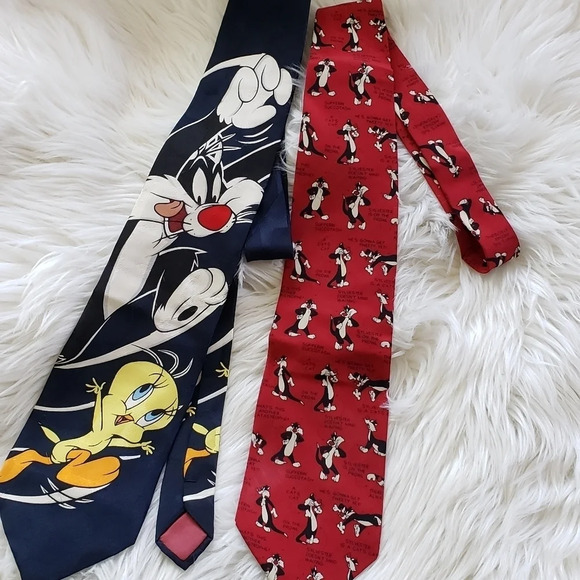 Vtg looney tunes ties - Picture 1 of 3